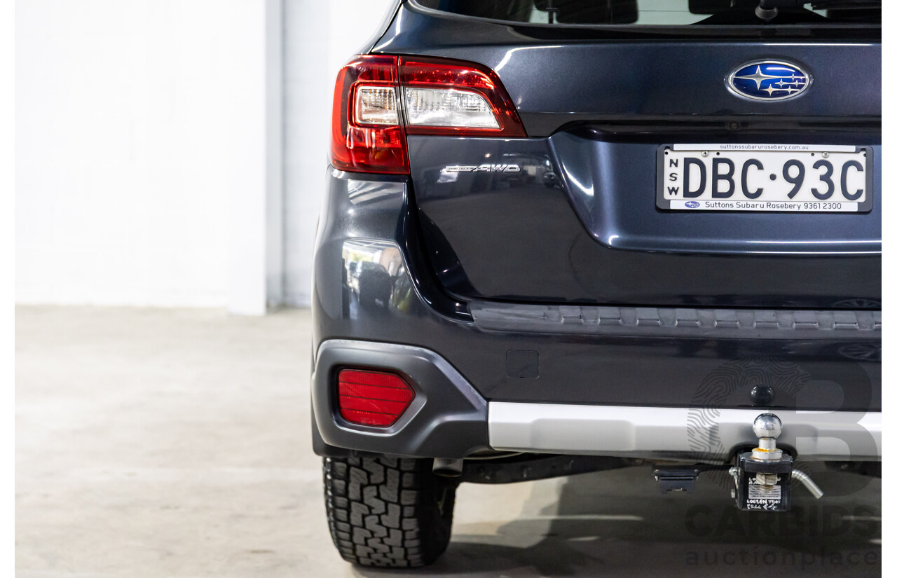 9/2015 Subaru Outback 3.6R (AWD) MY15 4d Wagon Dark Grey Metallic 3.6L