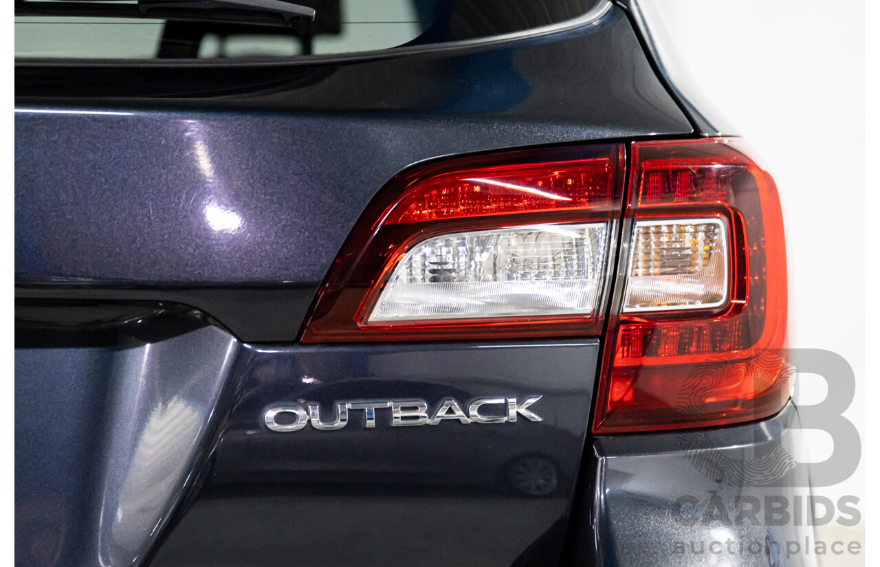 9/2015 Subaru Outback 3.6R (AWD) MY15 4d Wagon Dark Grey Metallic 3.6L