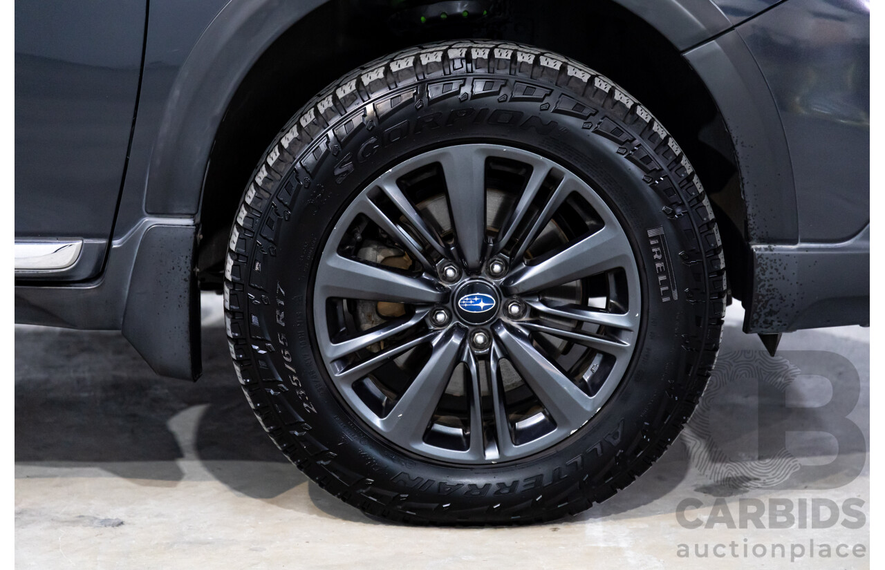 9/2015 Subaru Outback 3.6R (AWD) MY15 4d Wagon Dark Grey Metallic 3.6L