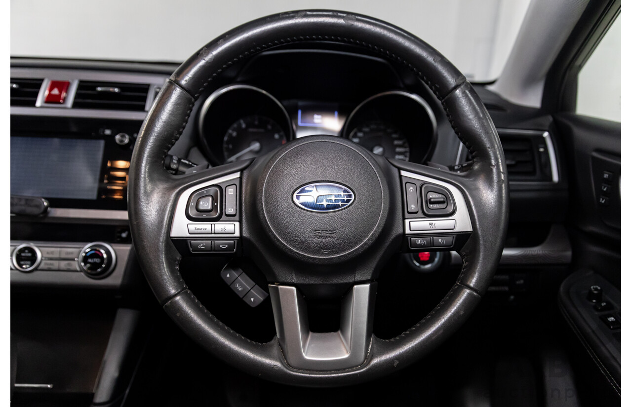 9/2015 Subaru Outback 3.6R (AWD) MY15 4d Wagon Dark Grey Metallic 3.6L