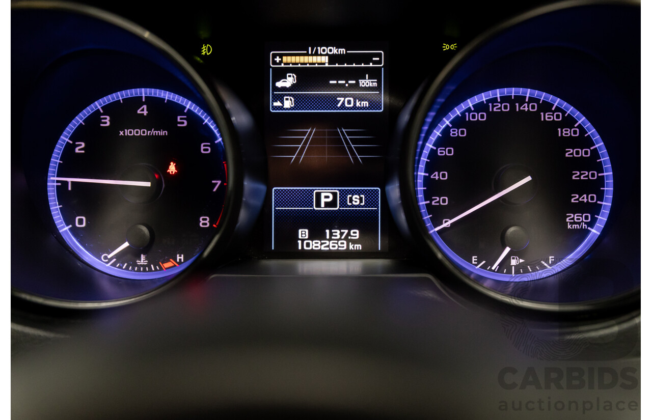 9/2015 Subaru Outback 3.6R (AWD) MY15 4d Wagon Dark Grey Metallic 3.6L