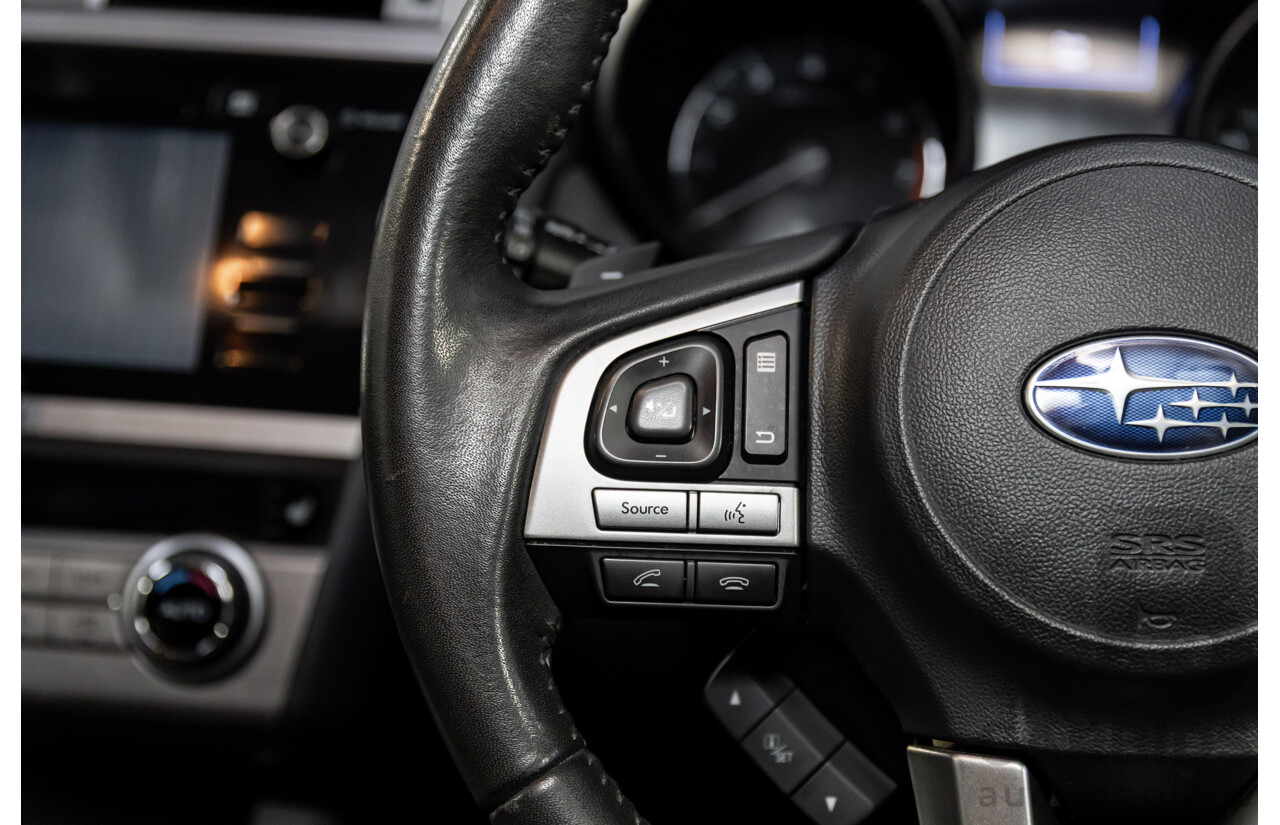 9/2015 Subaru Outback 3.6R (AWD) MY15 4d Wagon Dark Grey Metallic 3.6L