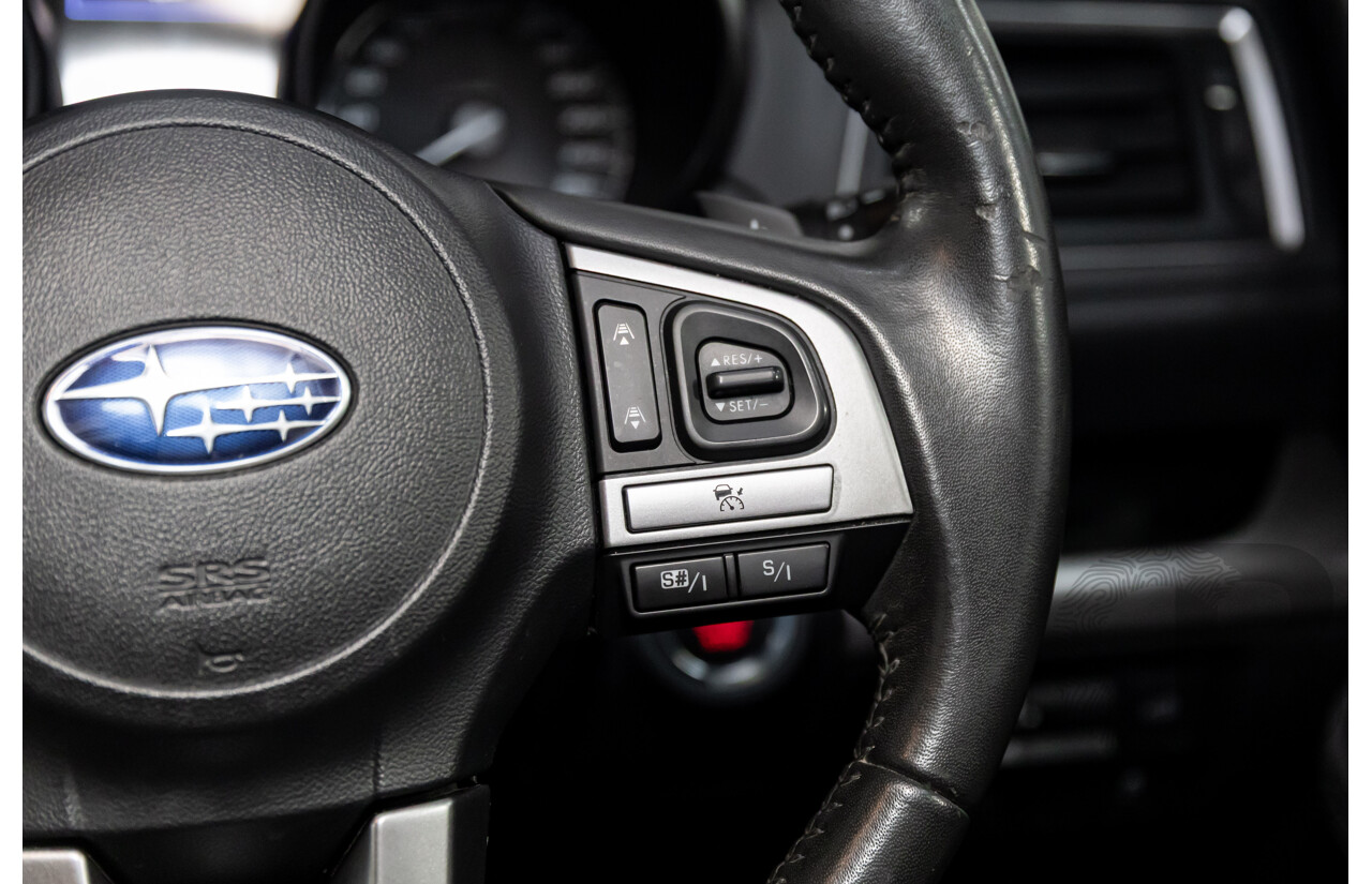 9/2015 Subaru Outback 3.6R (AWD) MY15 4d Wagon Dark Grey Metallic 3.6L