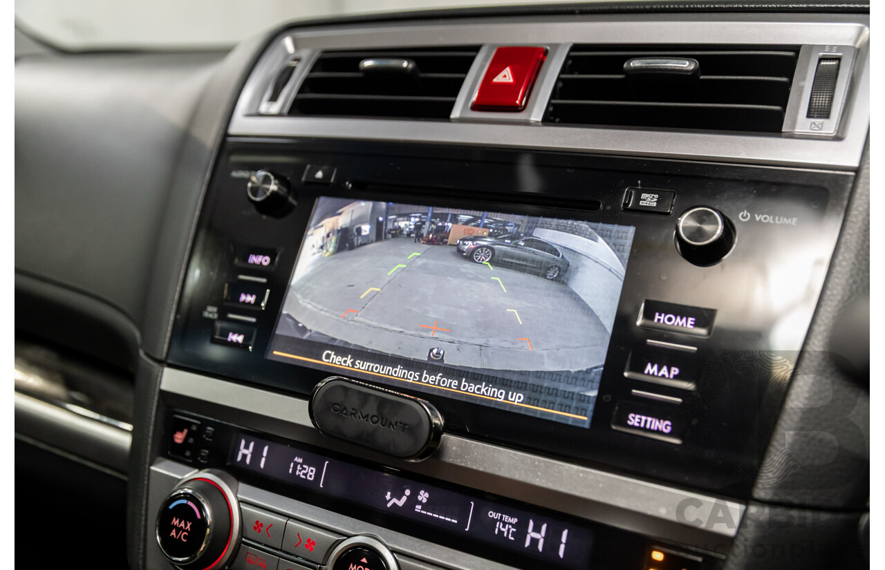 9/2015 Subaru Outback 3.6R (AWD) MY15 4d Wagon Dark Grey Metallic 3.6L