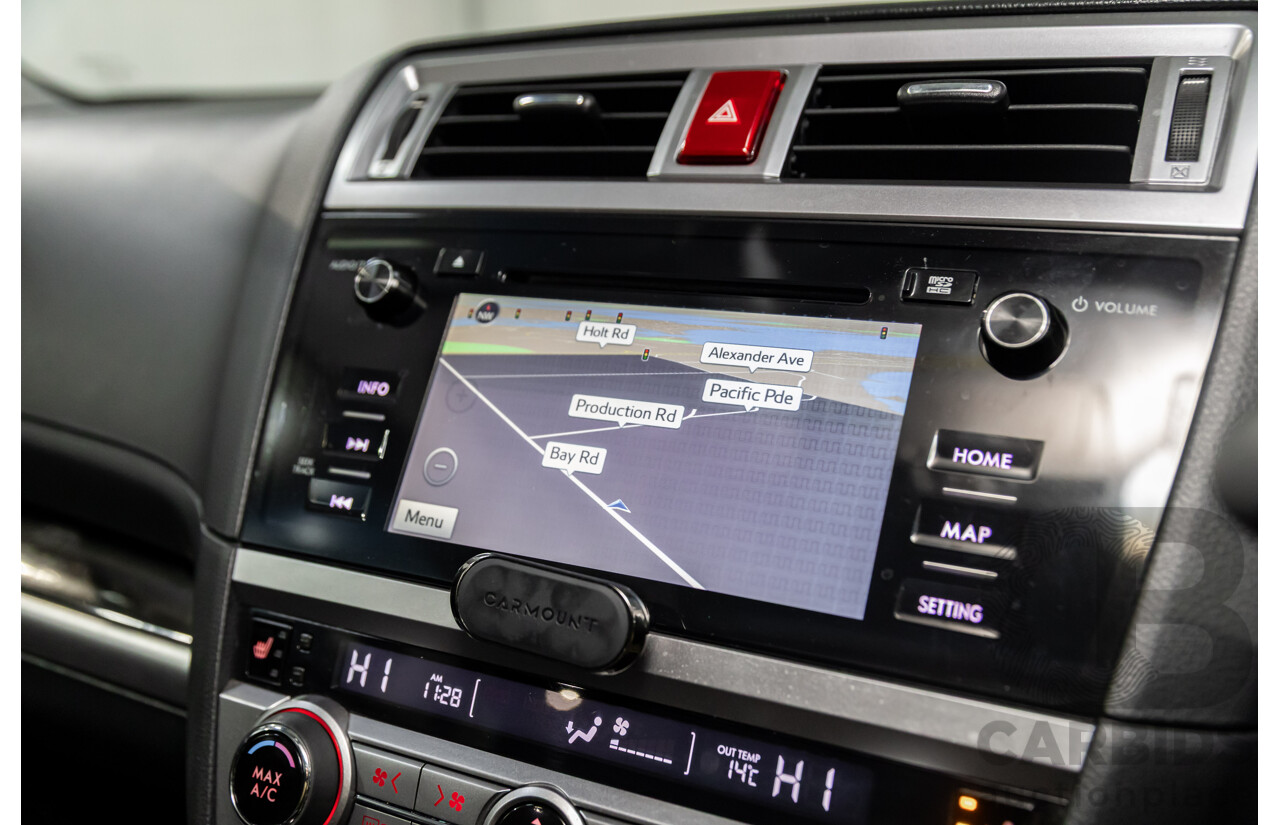 9/2015 Subaru Outback 3.6R (AWD) MY15 4d Wagon Dark Grey Metallic 3.6L