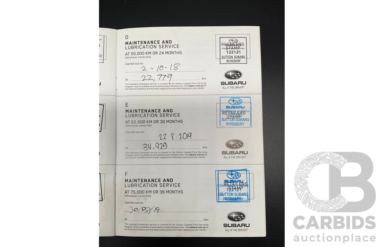 9/2015 Subaru Outback 3.6R (AWD) MY15 4d Wagon Dark Grey Metallic 3.6L