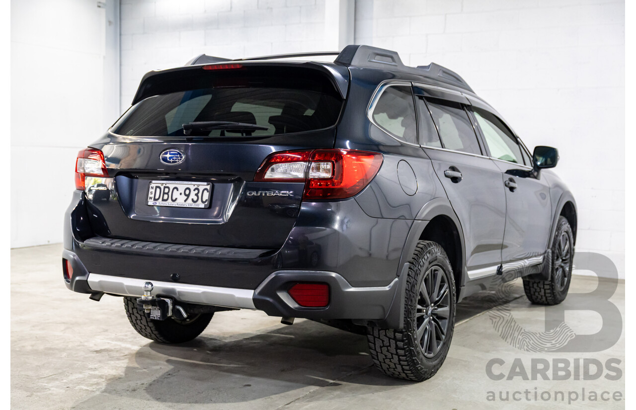 9/2015 Subaru Outback 3.6R (AWD) MY15 4d Wagon Dark Grey Metallic 3.6L