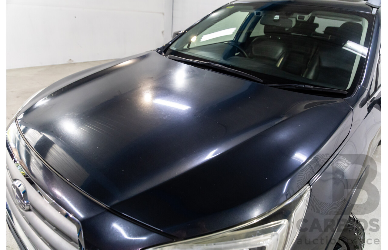 9/2015 Subaru Outback 3.6R (AWD) MY15 4d Wagon Dark Grey Metallic 3.6L