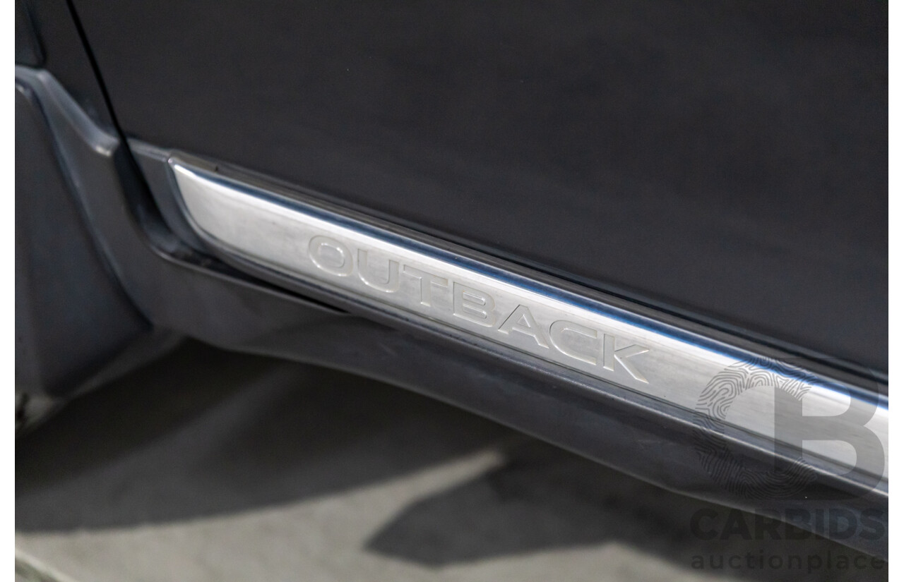 9/2015 Subaru Outback 3.6R (AWD) MY15 4d Wagon Dark Grey Metallic 3.6L