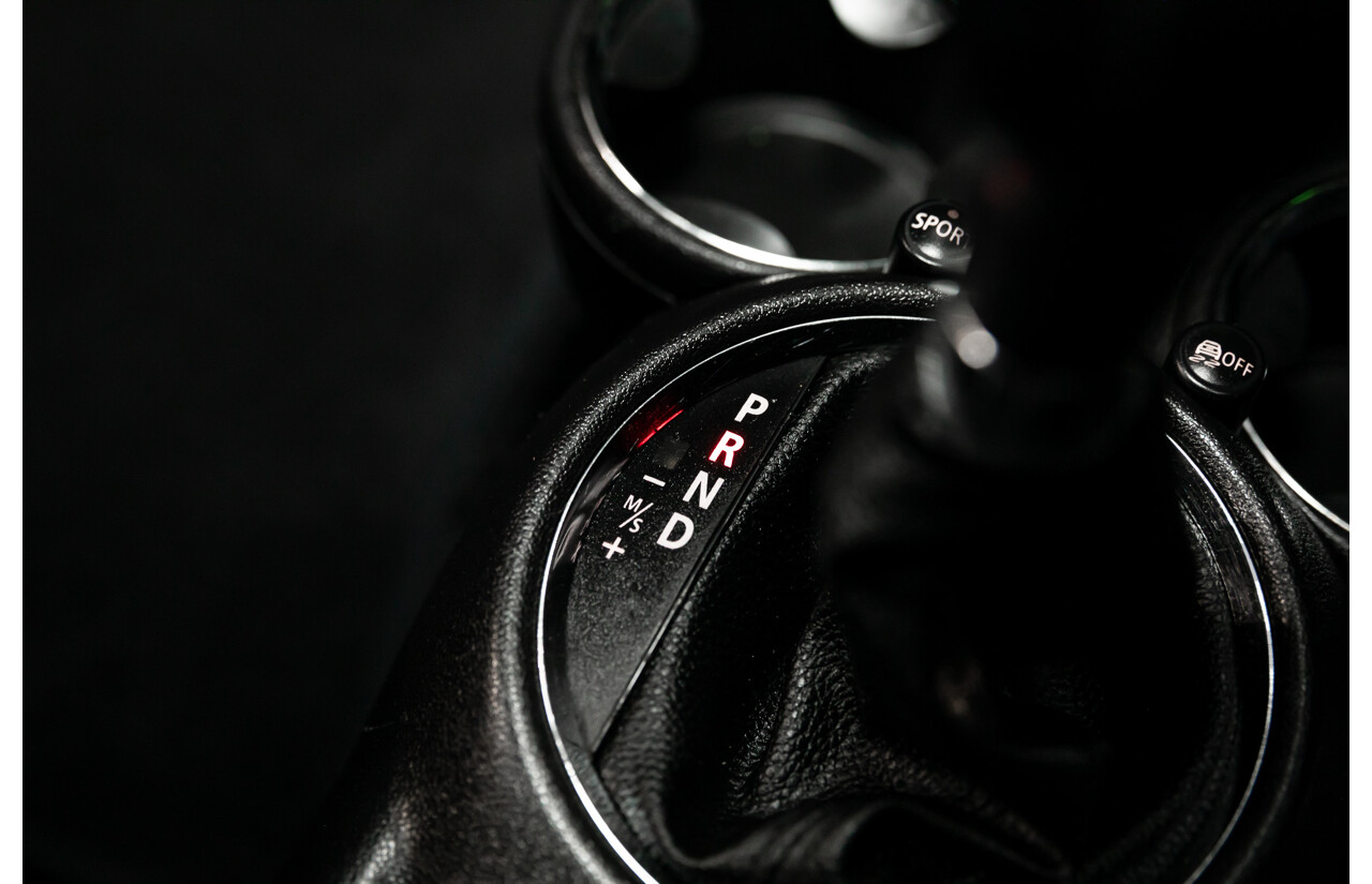 7/2015 Mini Cooper S Cabrio R57 MY14 2d Convertible Midnight Black Metallic Turbo 1.6L