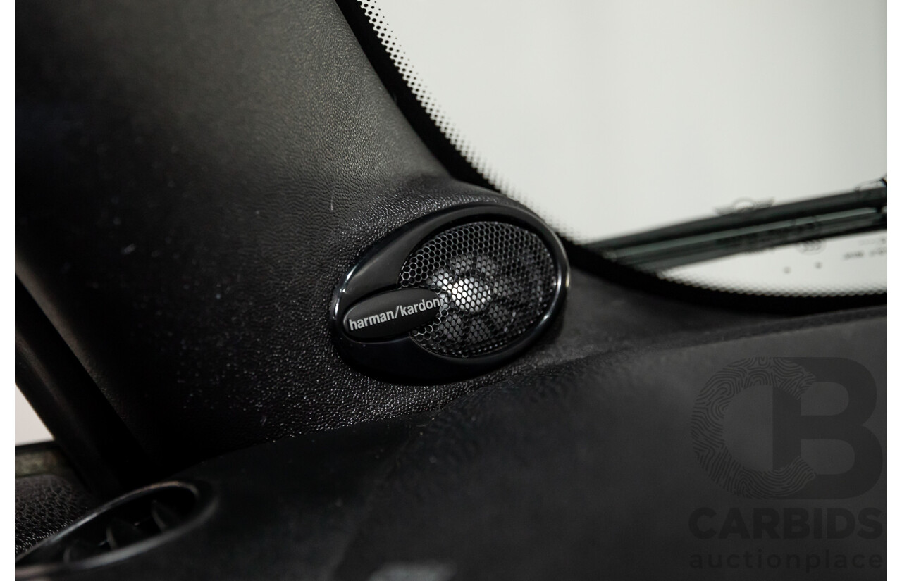 7/2015 Mini Cooper S Cabrio R57 MY14 2d Convertible Midnight Black Metallic Turbo 1.6L