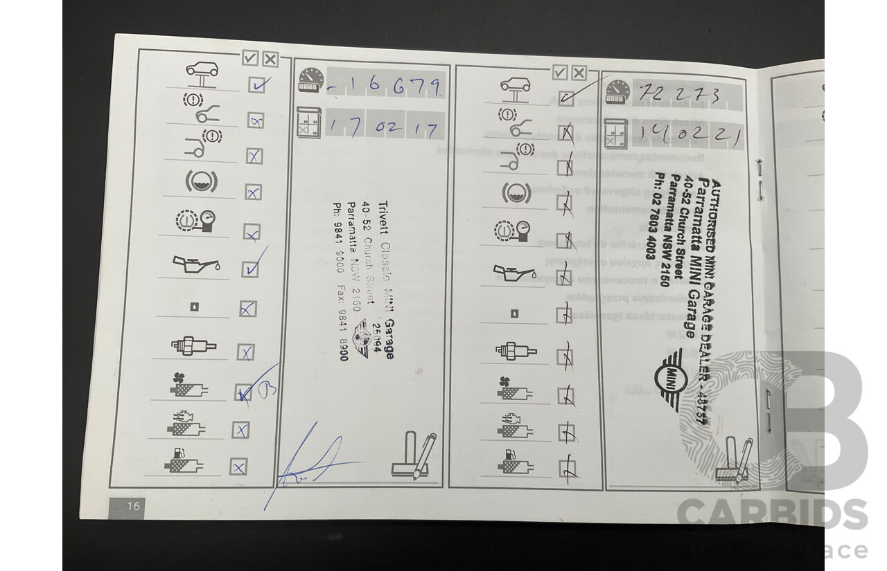 7/2015 Mini Cooper S Cabrio R57 MY14 2d Convertible Midnight Black Metallic Turbo 1.6L