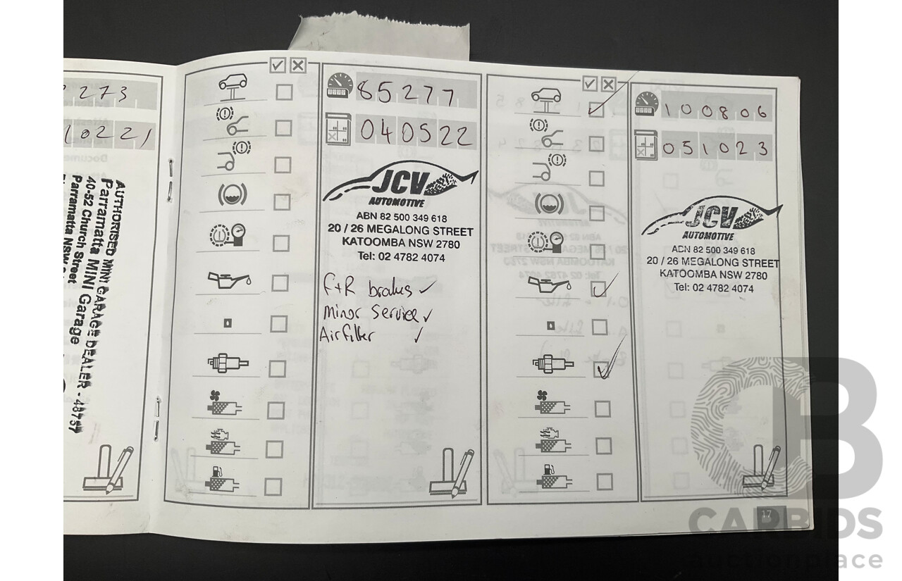 7/2015 Mini Cooper S Cabrio R57 MY14 2d Convertible Midnight Black Metallic Turbo 1.6L