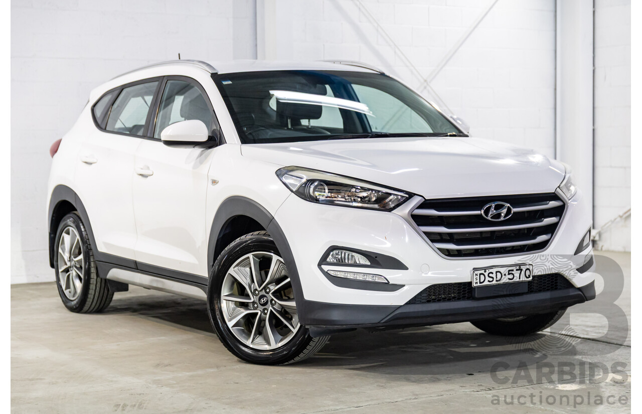 10/2017 Hyundai Tucson Active X (FWD) TL MY18 4d Wagon Pure White 2.0L