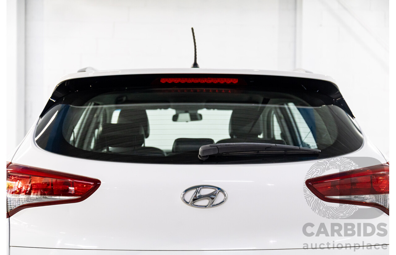 10/2017 Hyundai Tucson Active X (FWD) TL MY18 4d Wagon Pure White 2.0L
