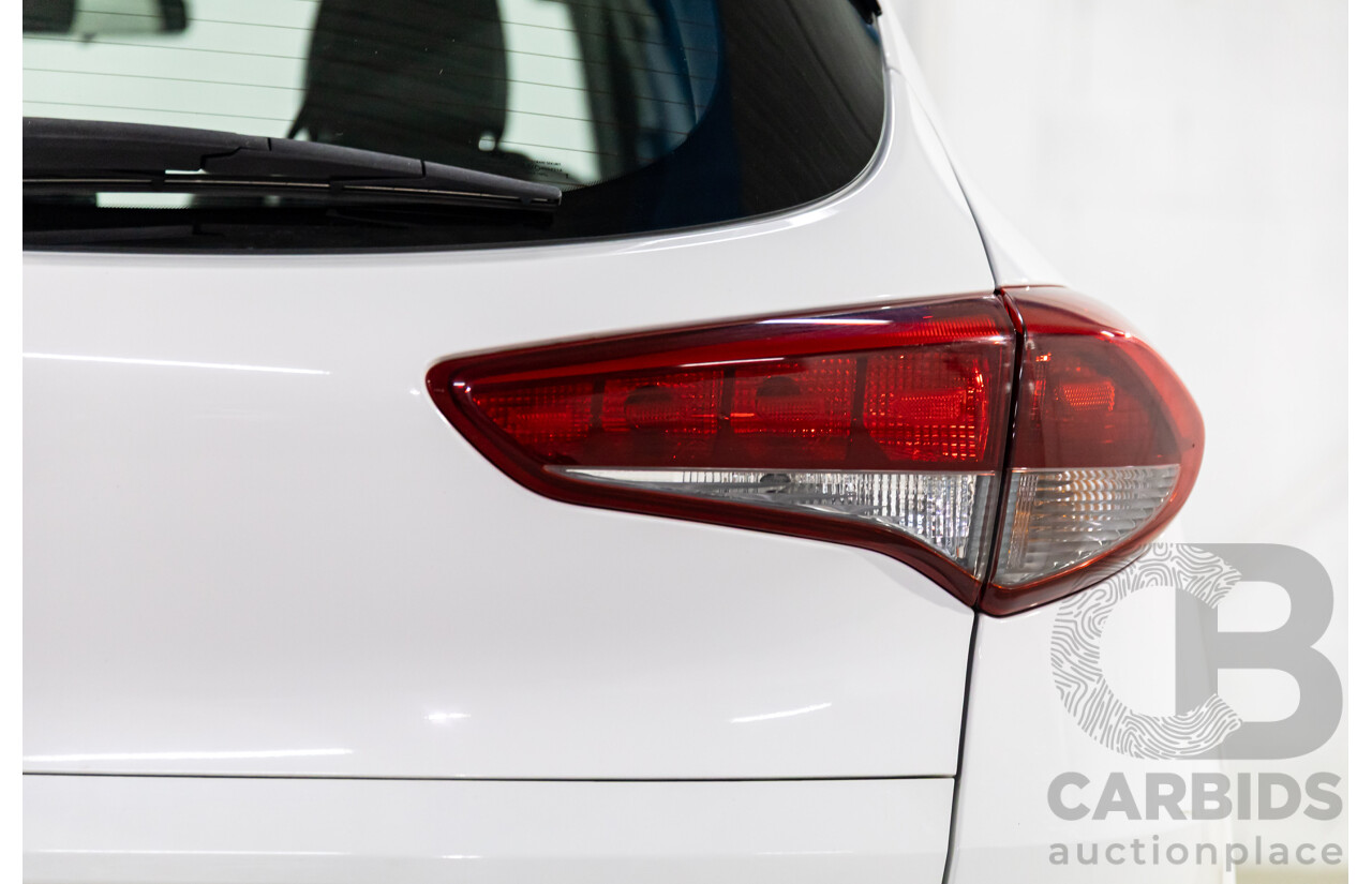 10/2017 Hyundai Tucson Active X (FWD) TL MY18 4d Wagon Pure White 2.0L