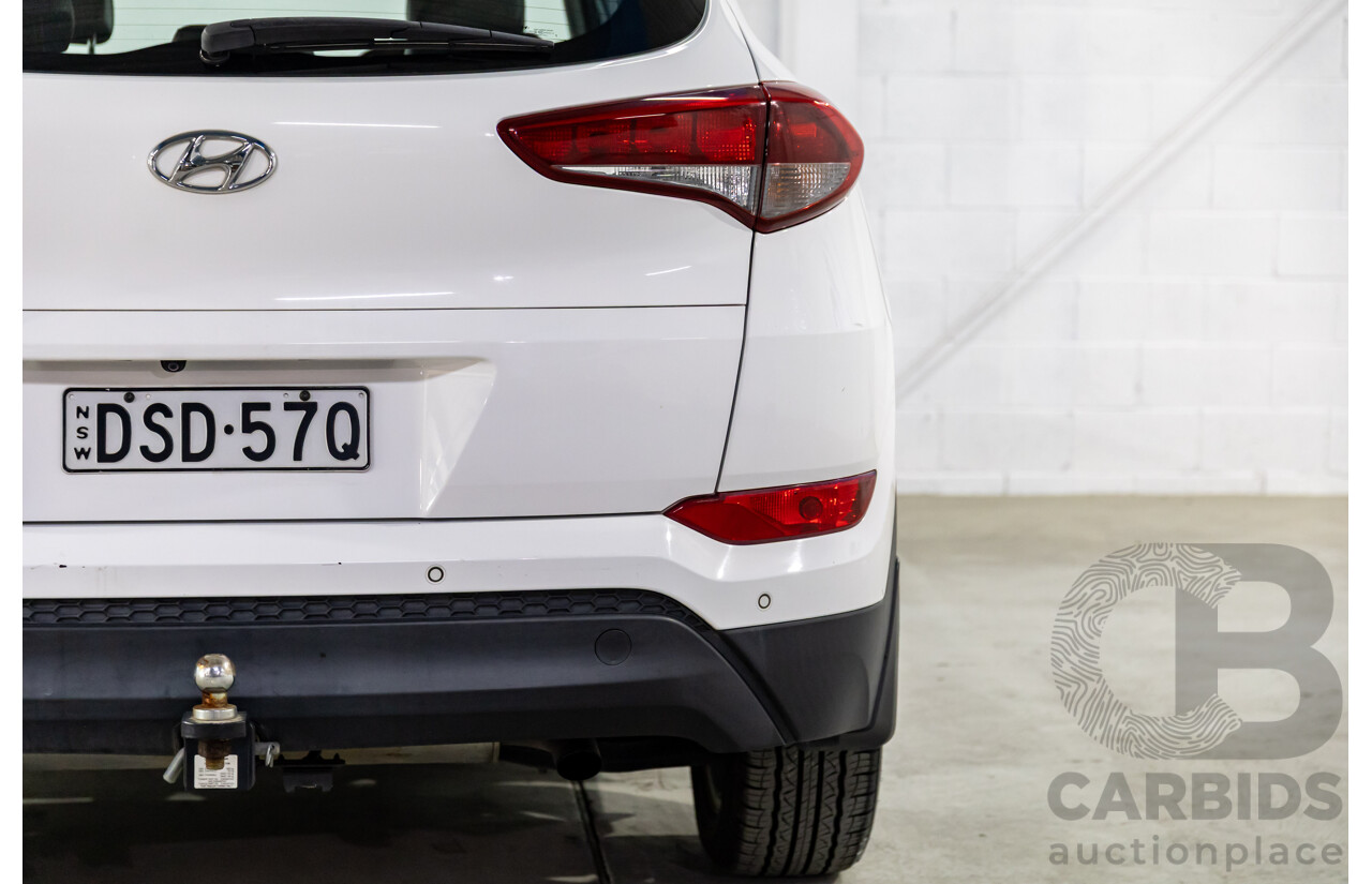 10/2017 Hyundai Tucson Active X (FWD) TL MY18 4d Wagon Pure White 2.0L