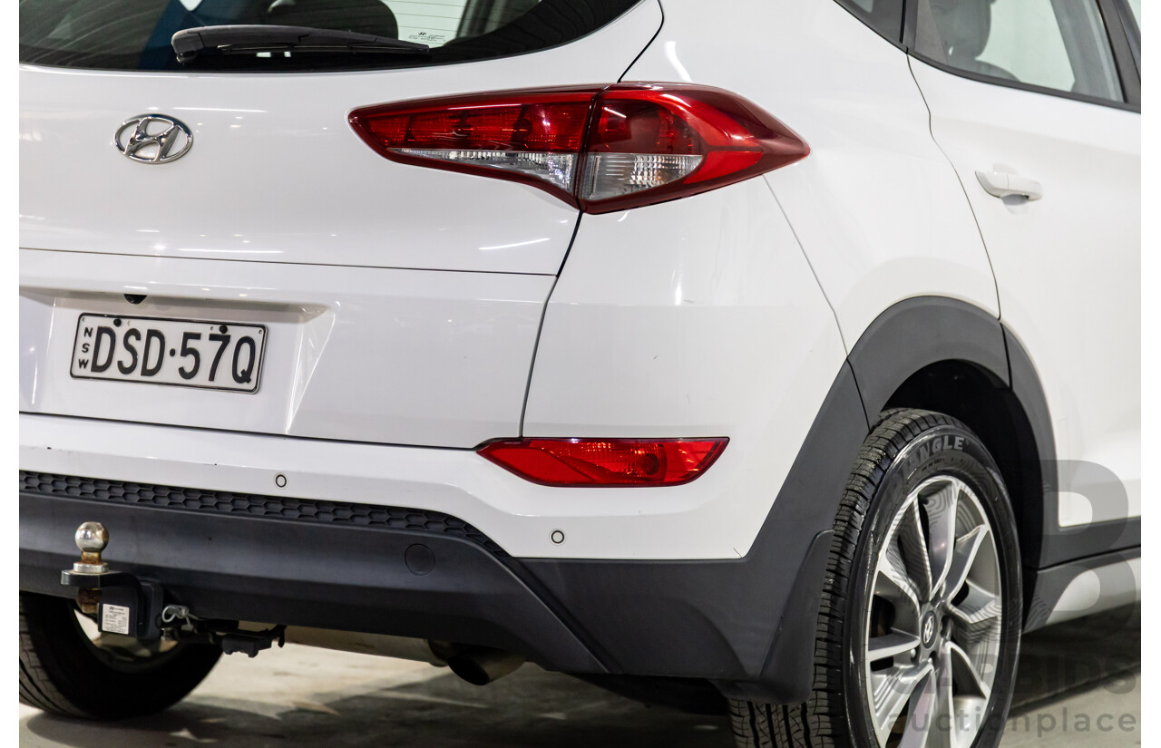 10/2017 Hyundai Tucson Active X (FWD) TL MY18 4d Wagon Pure White 2.0L