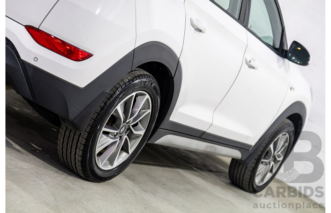 10/2017 Hyundai Tucson Active X (FWD) TL MY18 4d Wagon Pure White 2.0L
