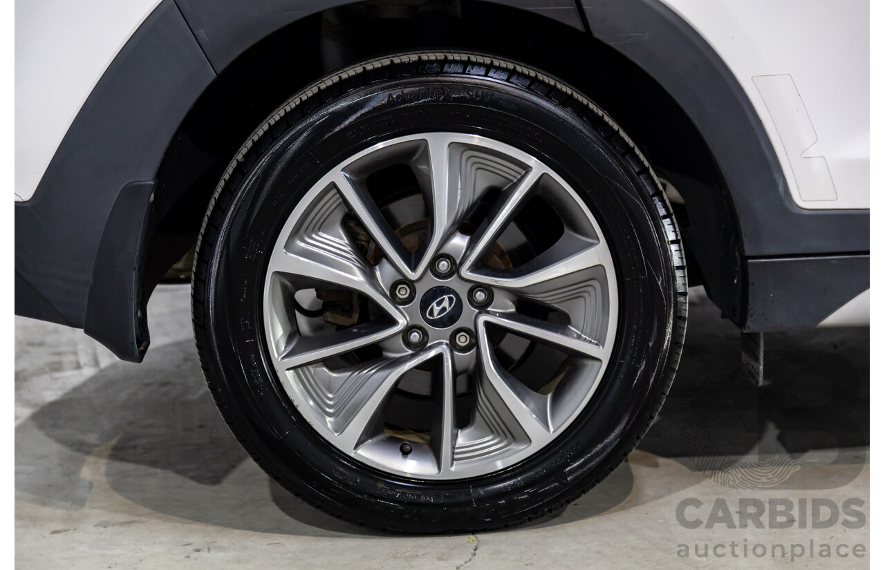 10/2017 Hyundai Tucson Active X (FWD) TL MY18 4d Wagon Pure White 2.0L