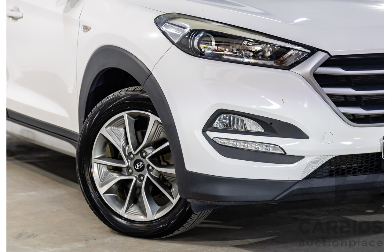 10/2017 Hyundai Tucson Active X (FWD) TL MY18 4d Wagon Pure White 2.0L