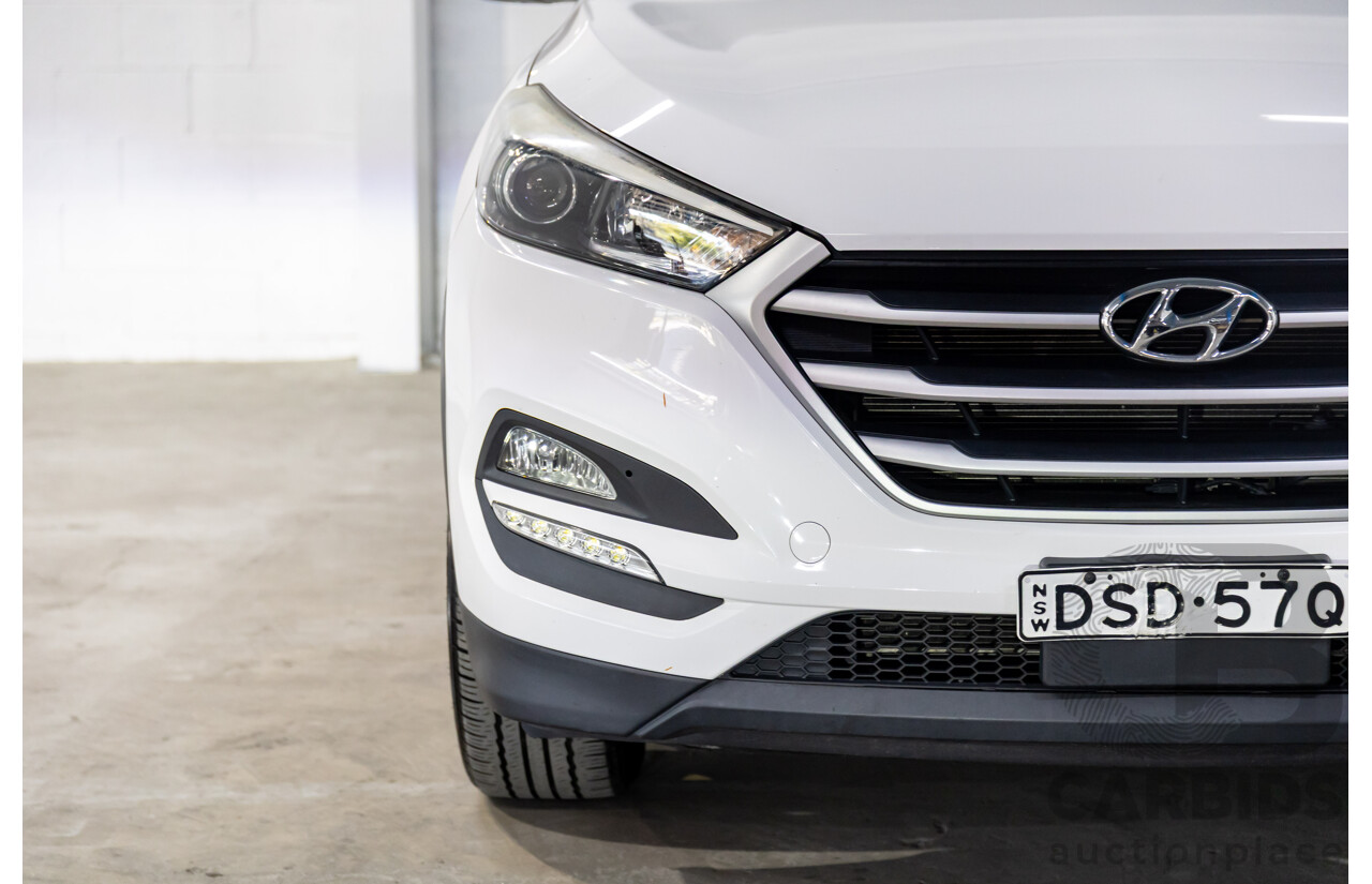 10/2017 Hyundai Tucson Active X (FWD) TL MY18 4d Wagon Pure White 2.0L