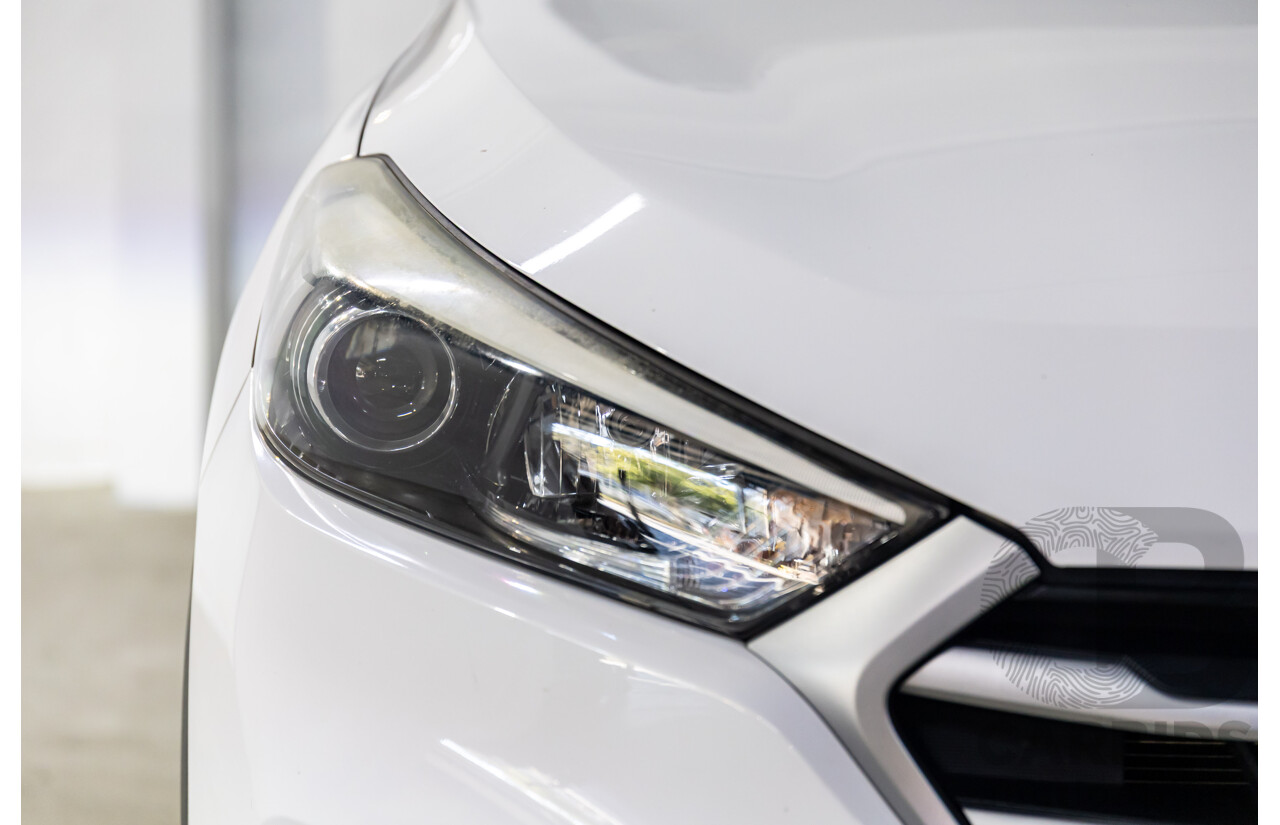 10/2017 Hyundai Tucson Active X (FWD) TL MY18 4d Wagon Pure White 2.0L