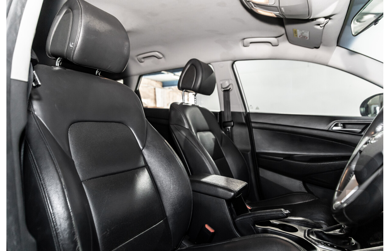 10/2017 Hyundai Tucson Active X (FWD) TL MY18 4d Wagon Pure White 2.0L