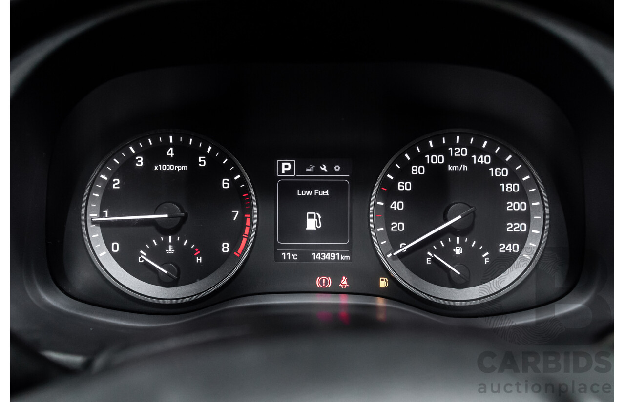 10/2017 Hyundai Tucson Active X (FWD) TL MY18 4d Wagon Pure White 2.0L