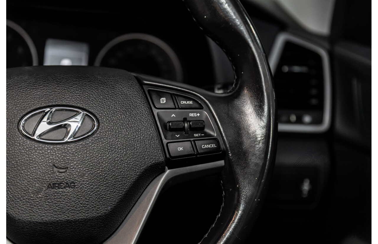 10/2017 Hyundai Tucson Active X (FWD) TL MY18 4d Wagon Pure White 2.0L