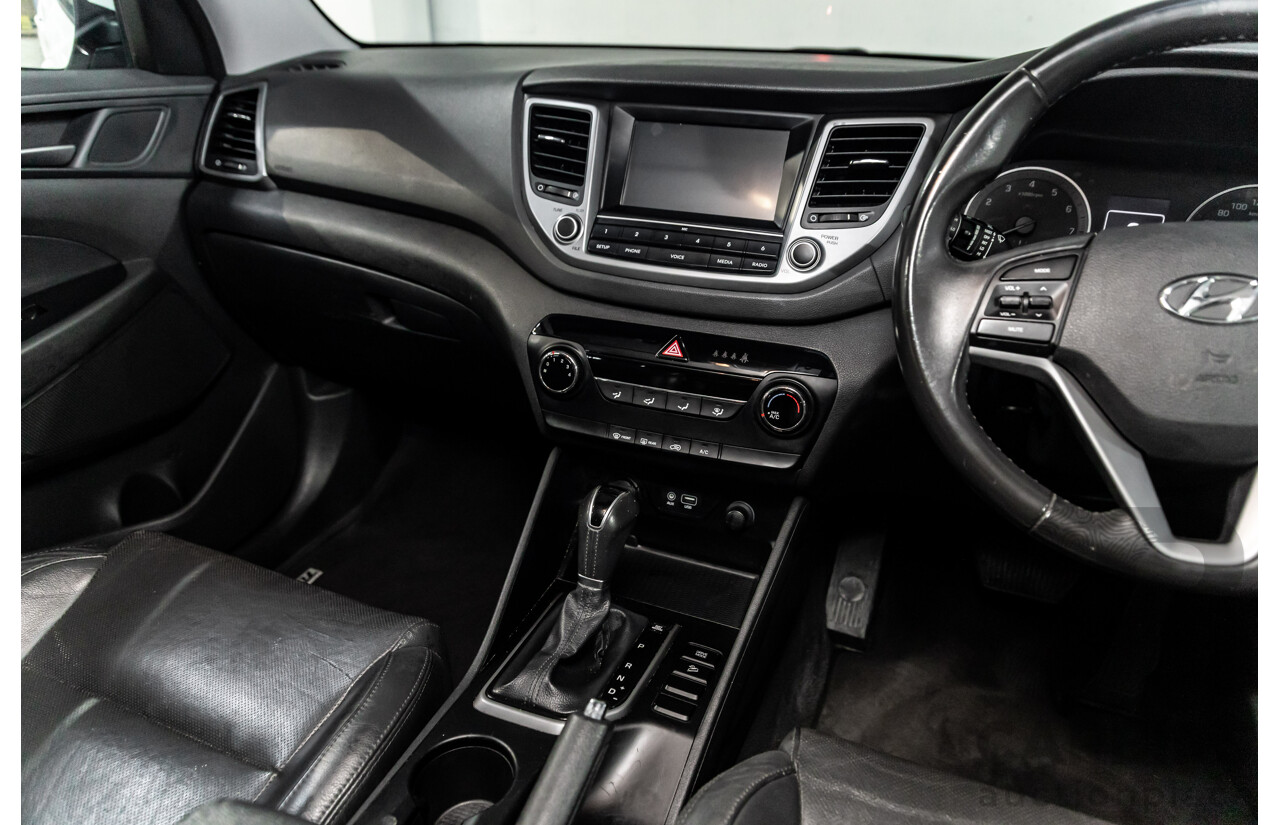 10/2017 Hyundai Tucson Active X (FWD) TL MY18 4d Wagon Pure White 2.0L