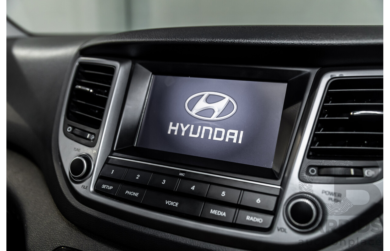 10/2017 Hyundai Tucson Active X (FWD) TL MY18 4d Wagon Pure White 2.0L