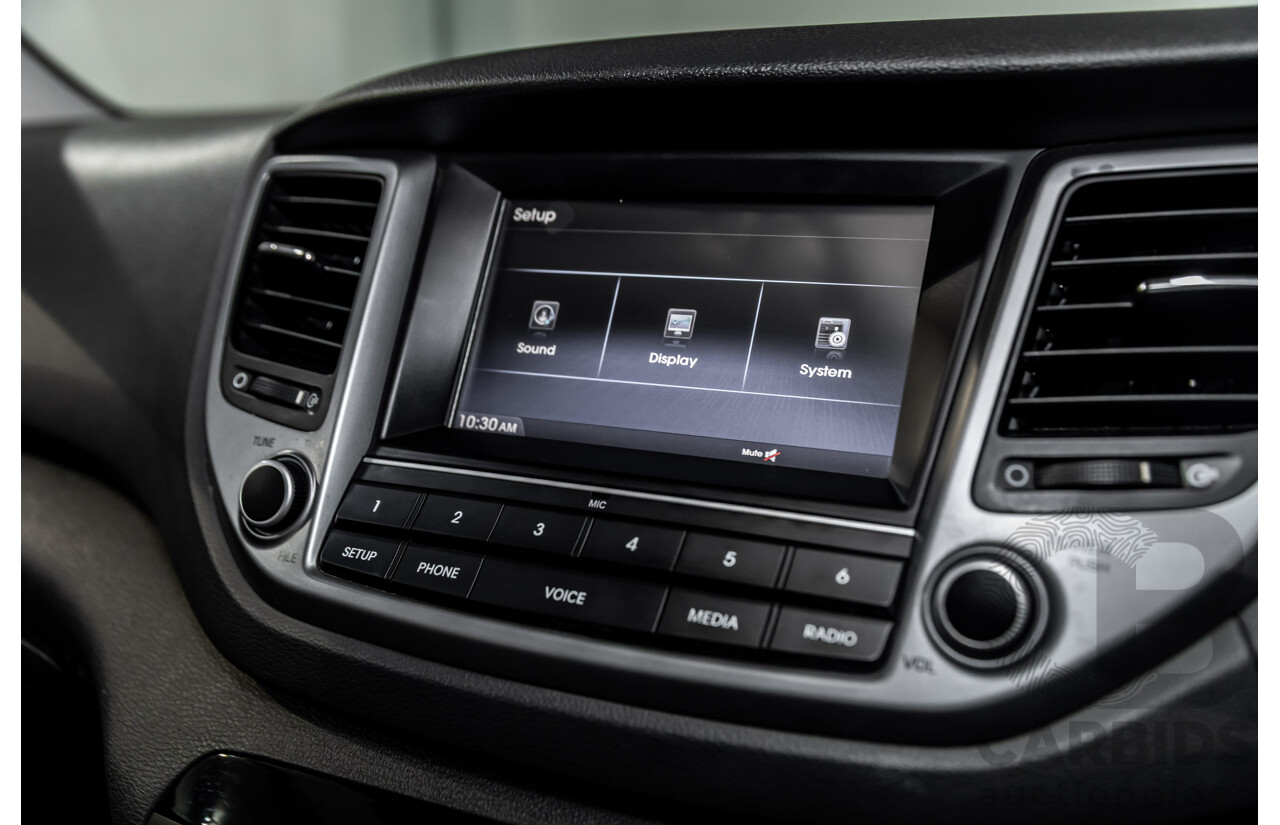 10/2017 Hyundai Tucson Active X (FWD) TL MY18 4d Wagon Pure White 2.0L