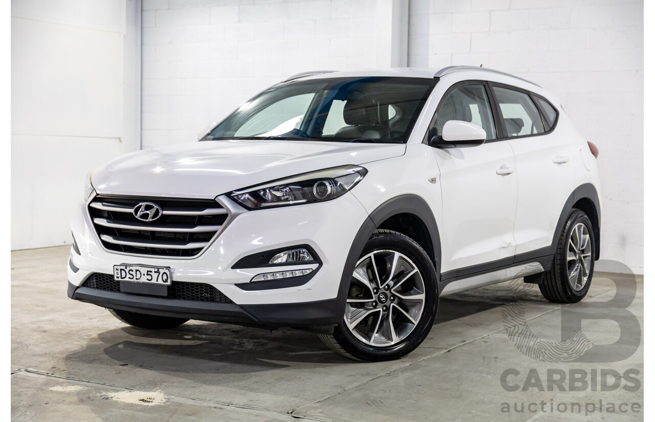10/2017 Hyundai Tucson Active X (FWD) TL MY18 4d Wagon Pure White 2.0L