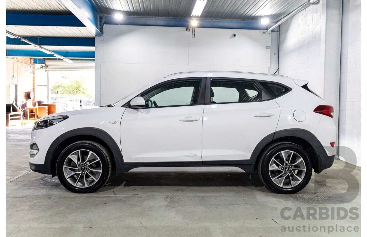 10/2017 Hyundai Tucson Active X (FWD) TL MY18 4d Wagon Pure White 2.0L