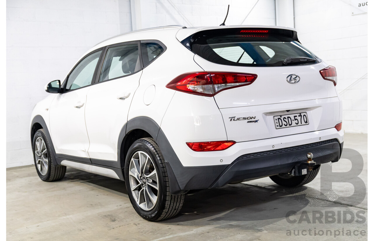 10/2017 Hyundai Tucson Active X (FWD) TL MY18 4d Wagon Pure White 2.0L