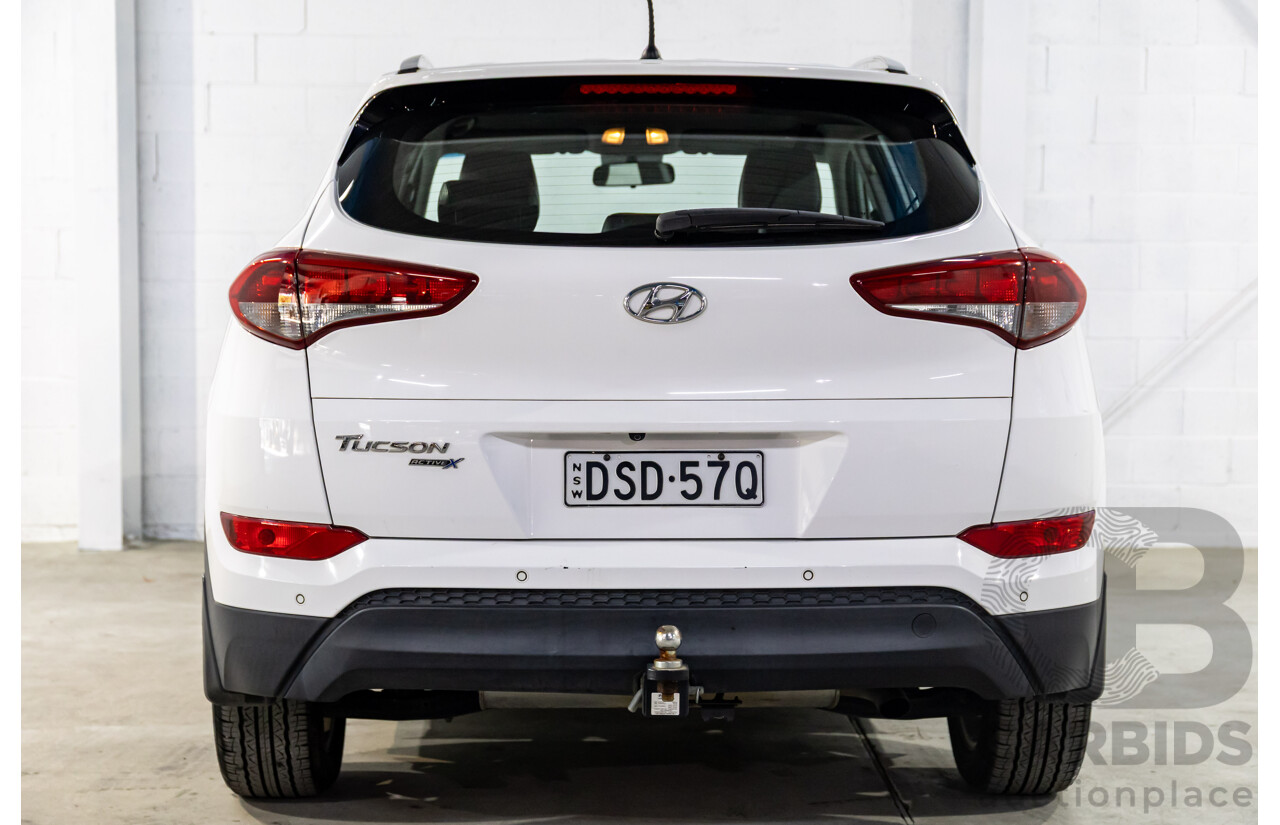 10/2017 Hyundai Tucson Active X (FWD) TL MY18 4d Wagon Pure White 2.0L