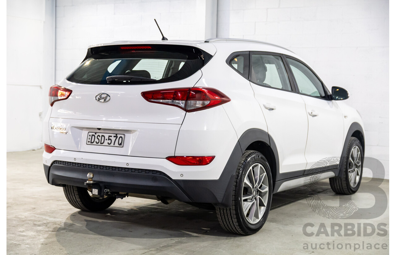 10/2017 Hyundai Tucson Active X (FWD) TL MY18 4d Wagon Pure White 2.0L