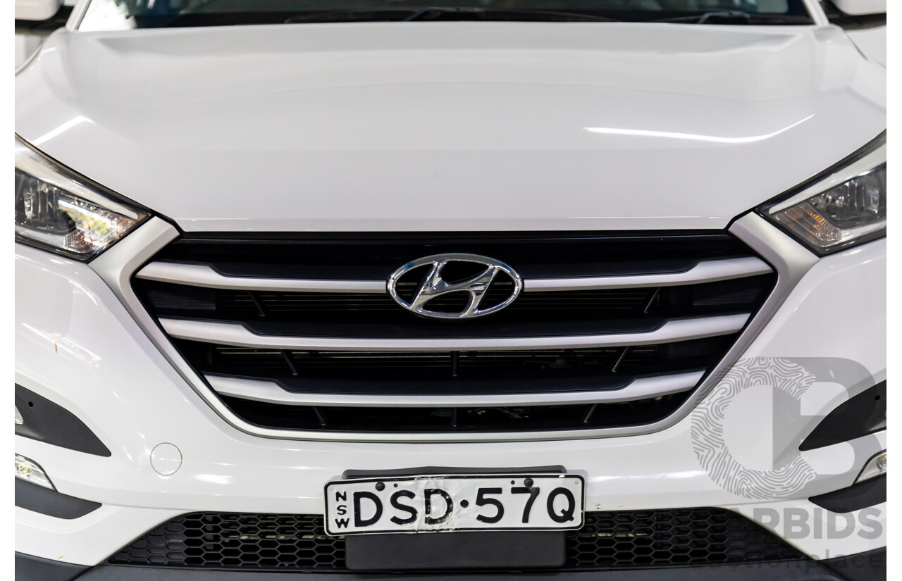 10/2017 Hyundai Tucson Active X (FWD) TL MY18 4d Wagon Pure White 2.0L