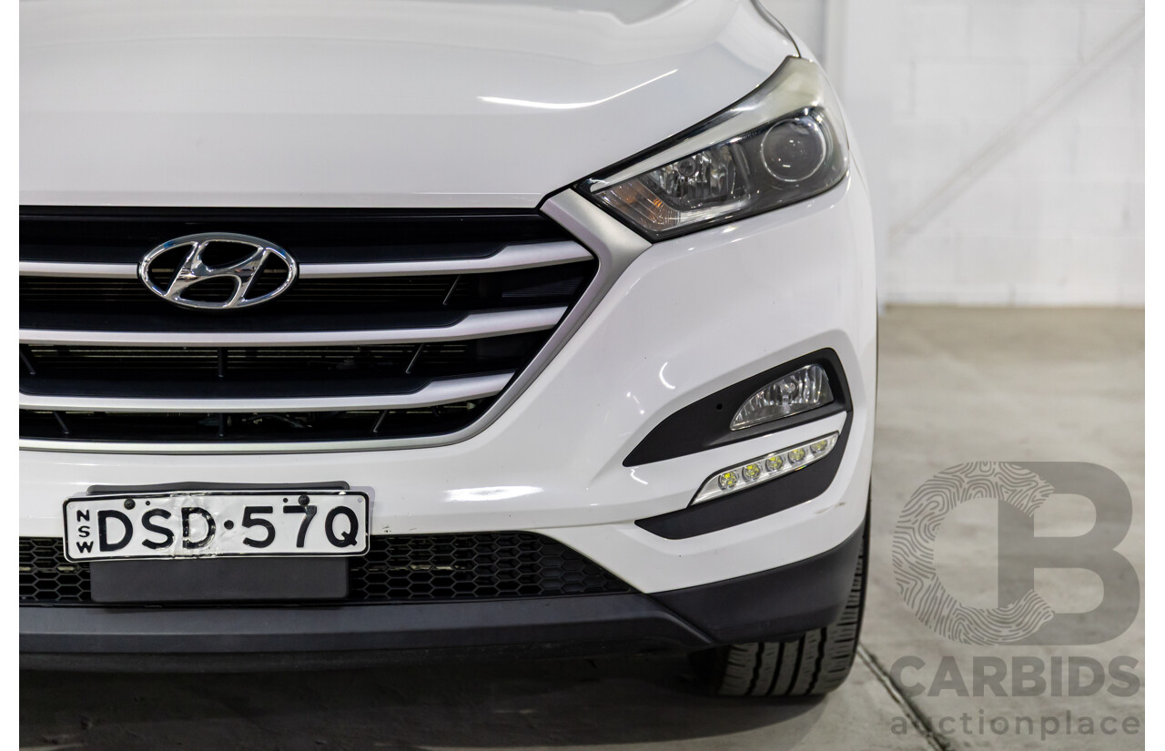 10/2017 Hyundai Tucson Active X (FWD) TL MY18 4d Wagon Pure White 2.0L