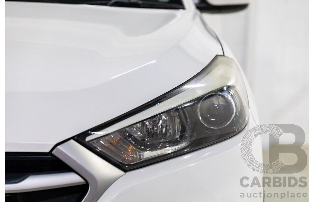 10/2017 Hyundai Tucson Active X (FWD) TL MY18 4d Wagon Pure White 2.0L
