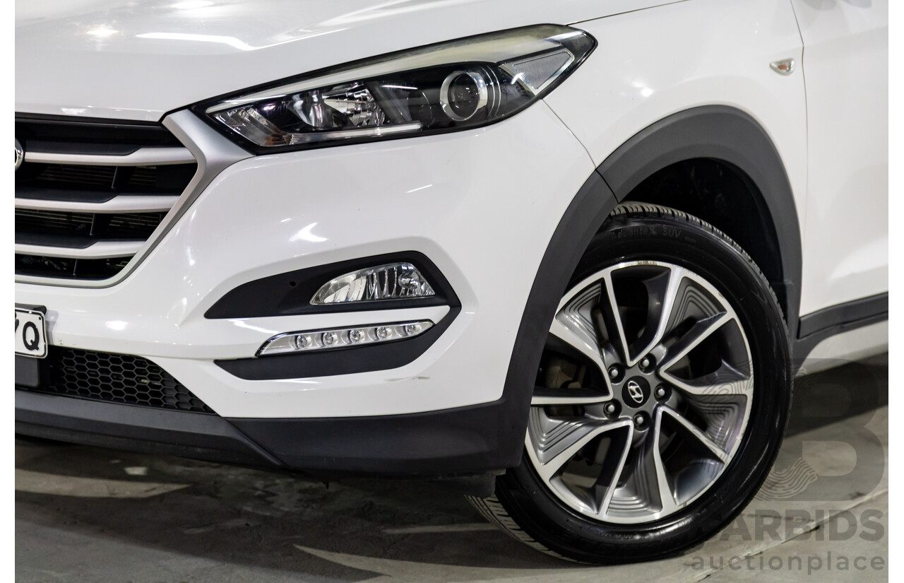 10/2017 Hyundai Tucson Active X (FWD) TL MY18 4d Wagon Pure White 2.0L