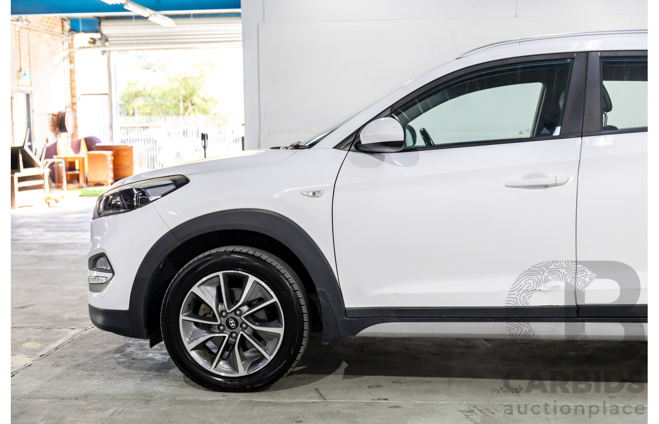 10/2017 Hyundai Tucson Active X (FWD) TL MY18 4d Wagon Pure White 2.0L