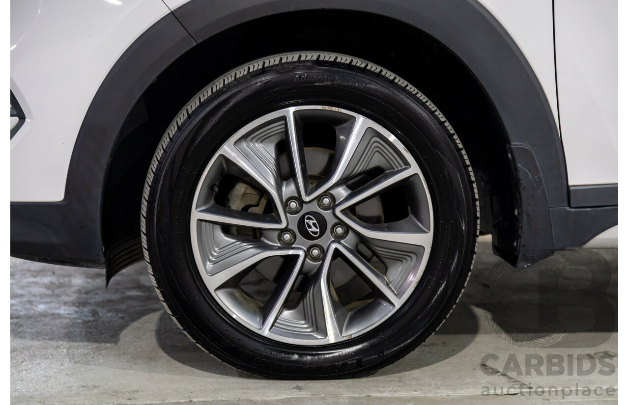 10/2017 Hyundai Tucson Active X (FWD) TL MY18 4d Wagon Pure White 2.0L