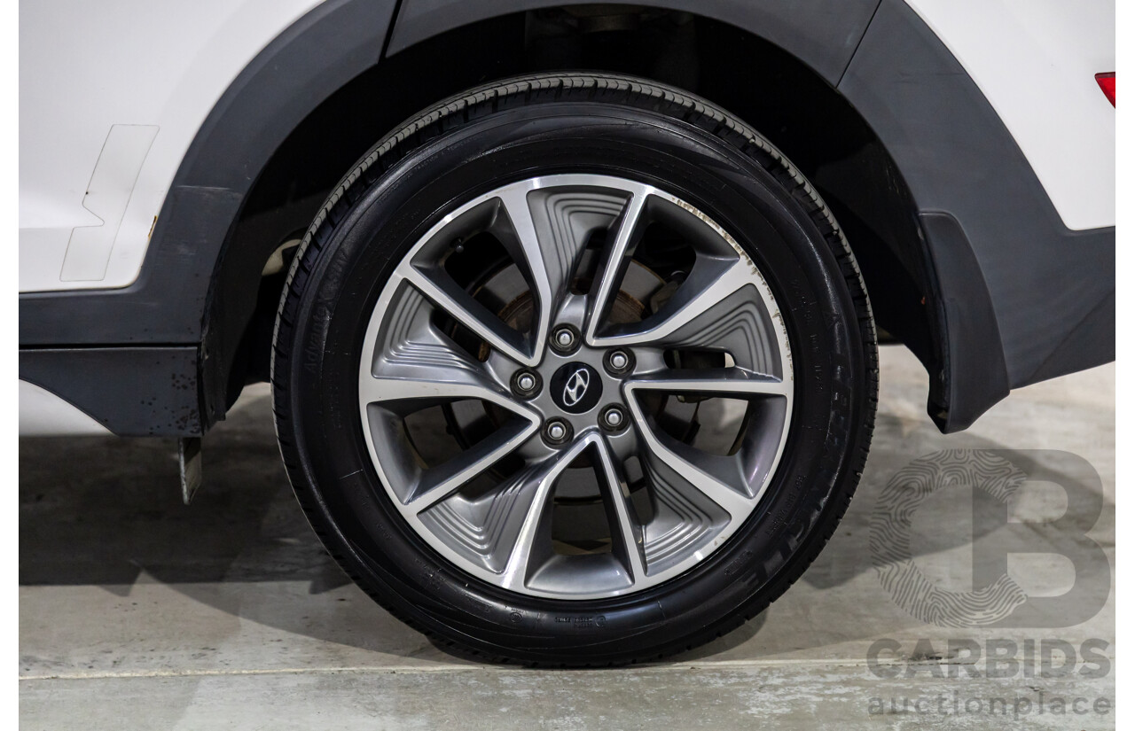 10/2017 Hyundai Tucson Active X (FWD) TL MY18 4d Wagon Pure White 2.0L