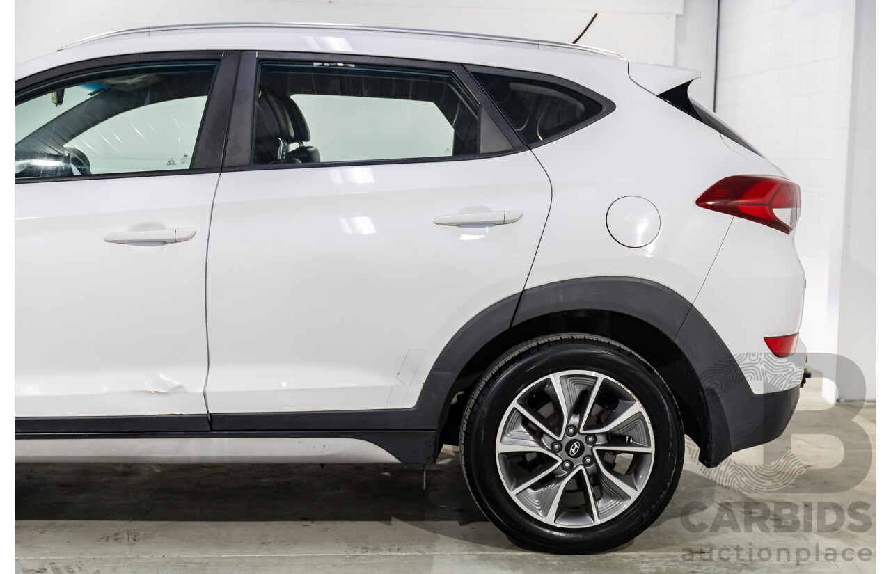 10/2017 Hyundai Tucson Active X (FWD) TL MY18 4d Wagon Pure White 2.0L