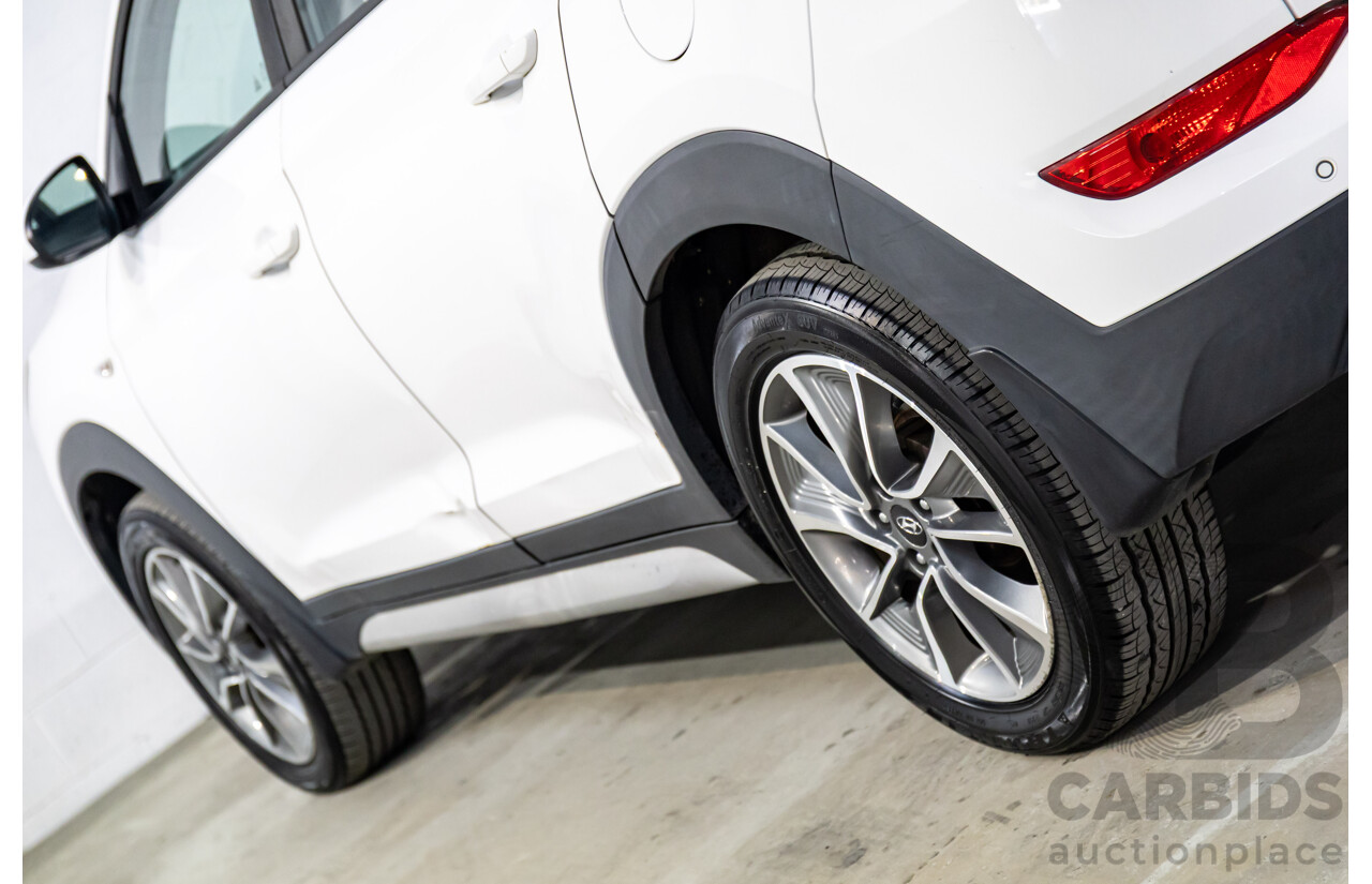 10/2017 Hyundai Tucson Active X (FWD) TL MY18 4d Wagon Pure White 2.0L