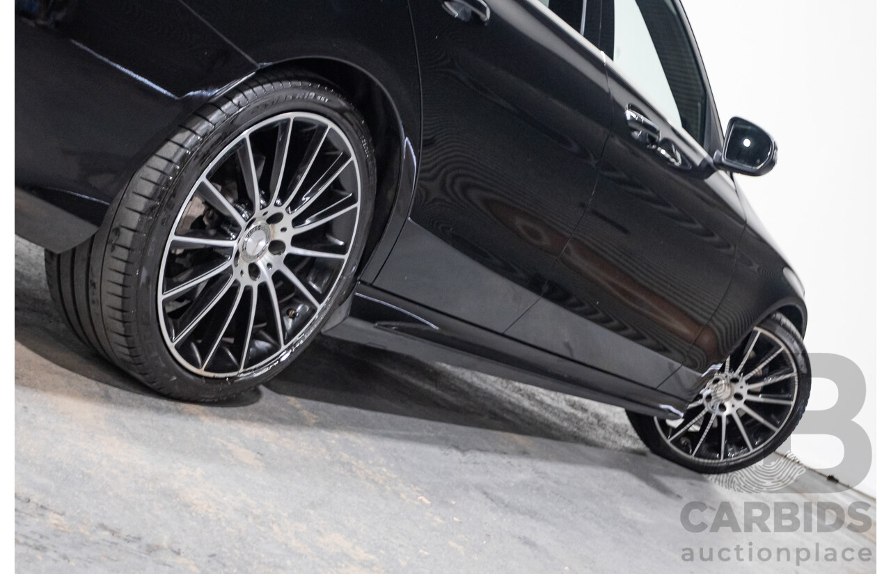 8/2015 Mercedes Benz C250 AMG Line W205 MY16 4d Sedan Obsidian Black Turbo 2.0L