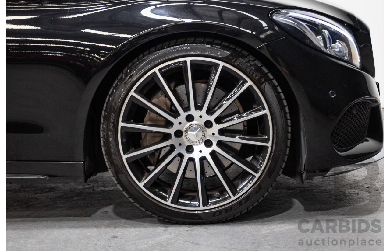 8/2015 Mercedes Benz C250 AMG Line W205 MY16 4d Sedan Obsidian Black Turbo 2.0L