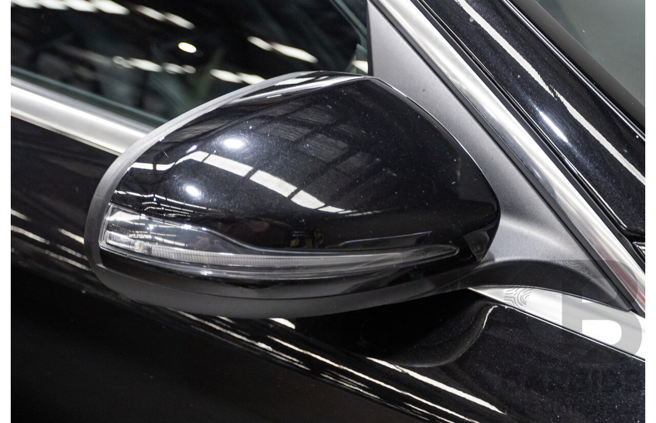 8/2015 Mercedes Benz C250 AMG Line W205 MY16 4d Sedan Obsidian Black Turbo 2.0L